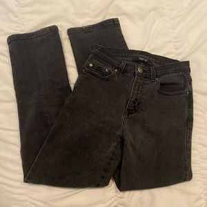 Style & Co Black Straight Leg Jeans - Size 4 Petite